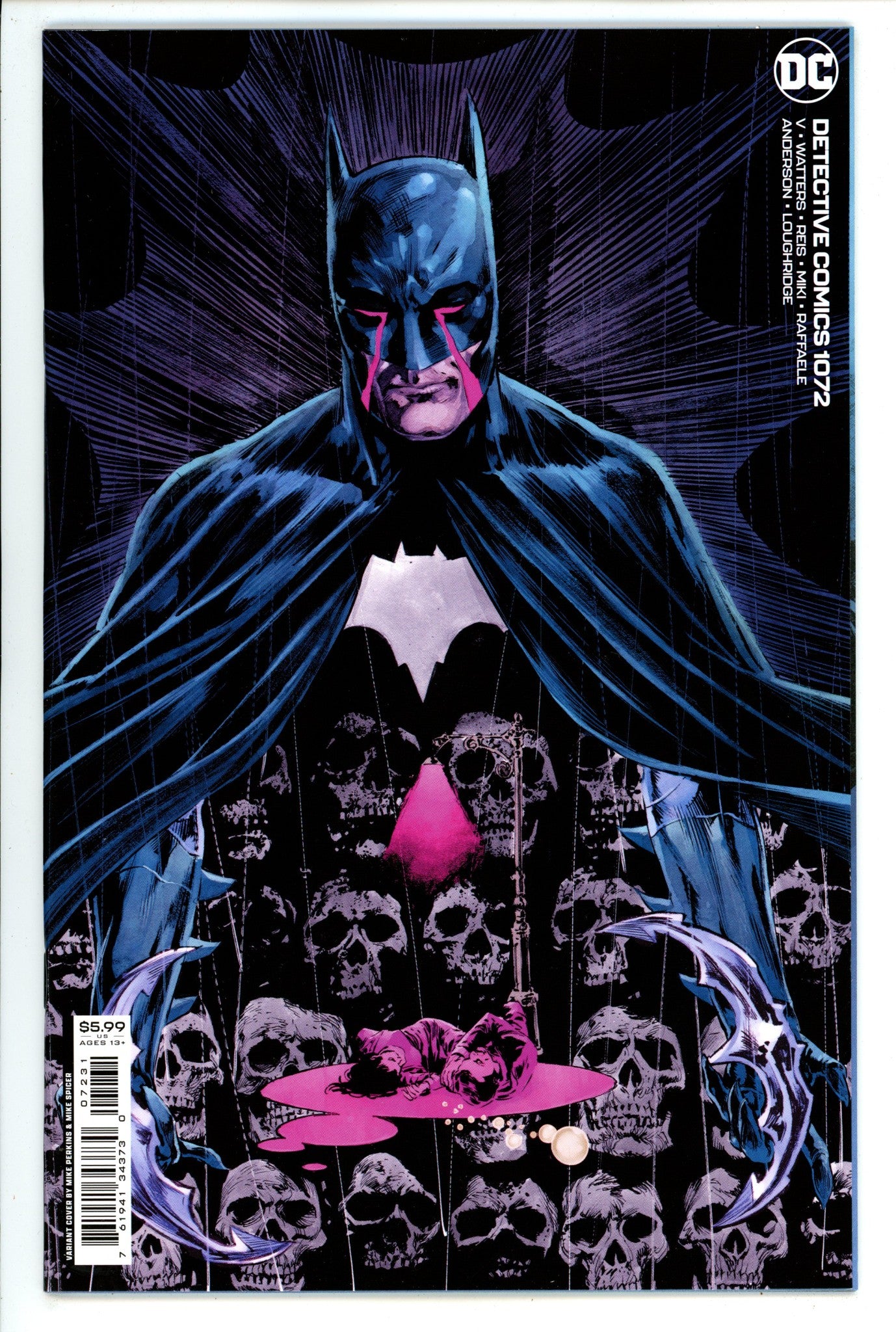 Detective Comics Vol 3 1072 High Grade (2023) Perkins Variant 
