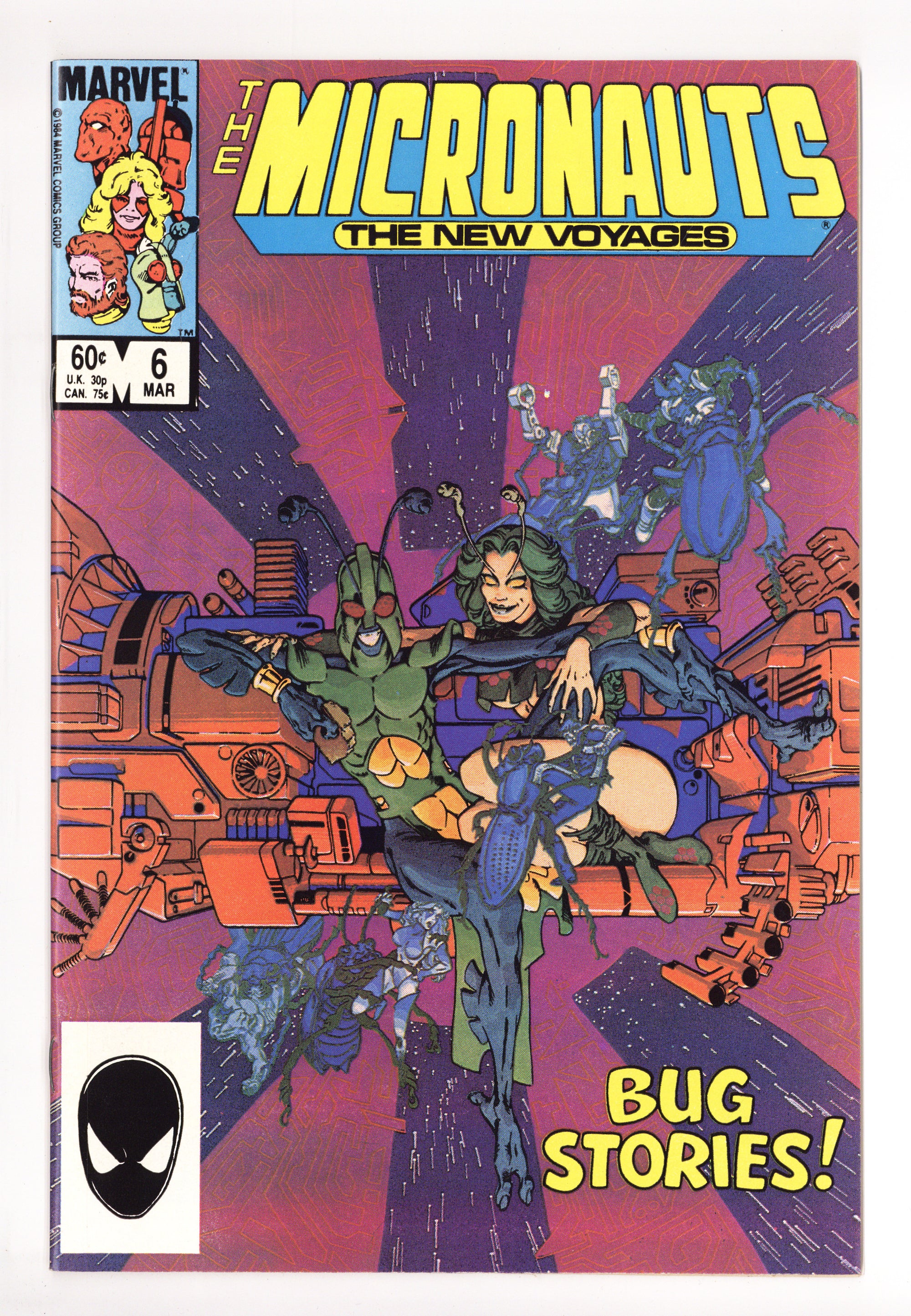 Micronauts Vol 2 6 High Grade (1985) 