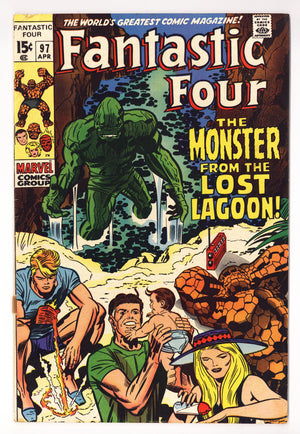 Fantastic Four Vol 1 97  VG (4.0)   (1970)