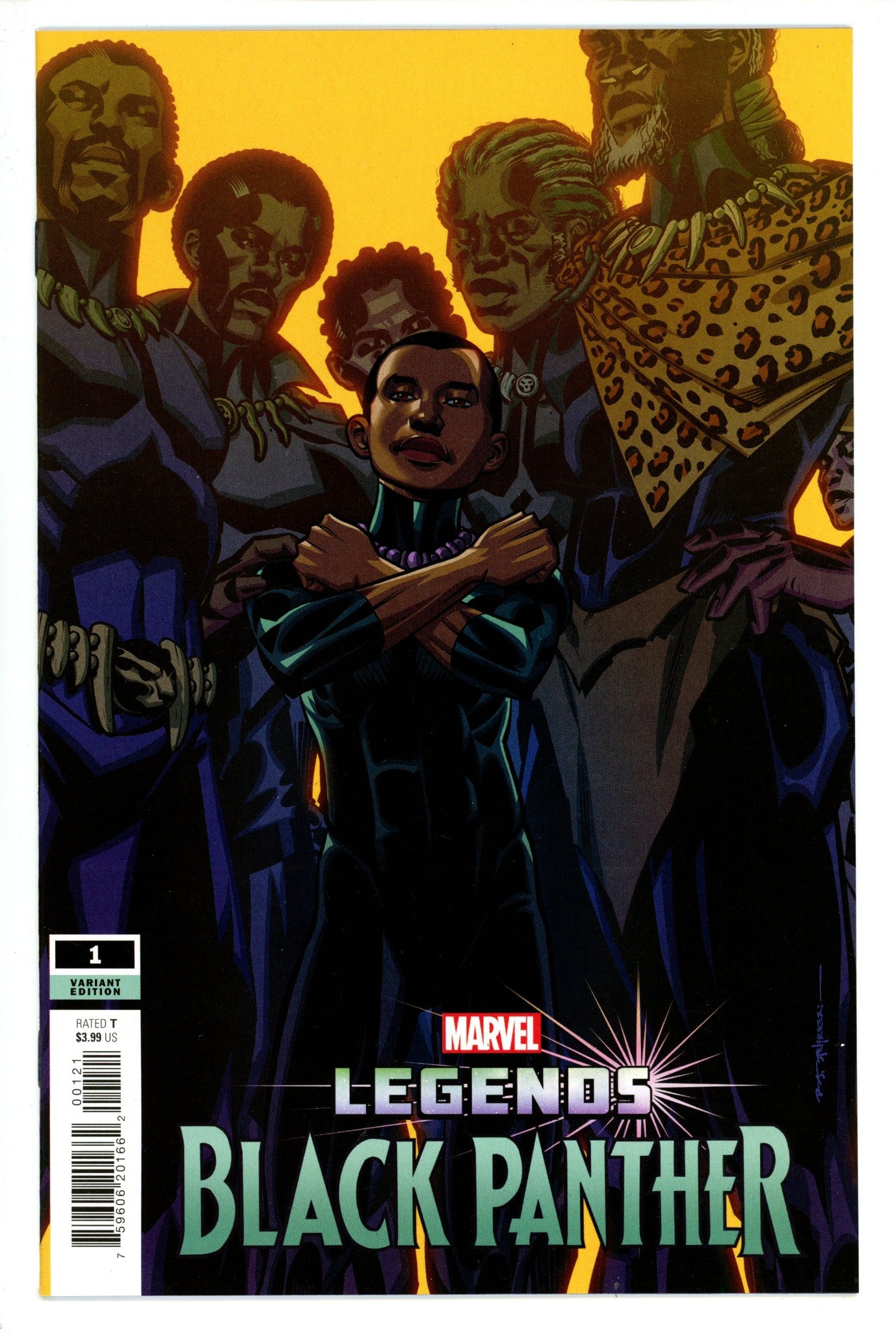 Black Panther Legends 1 High Grade (2021) Stelfreeze Variant 