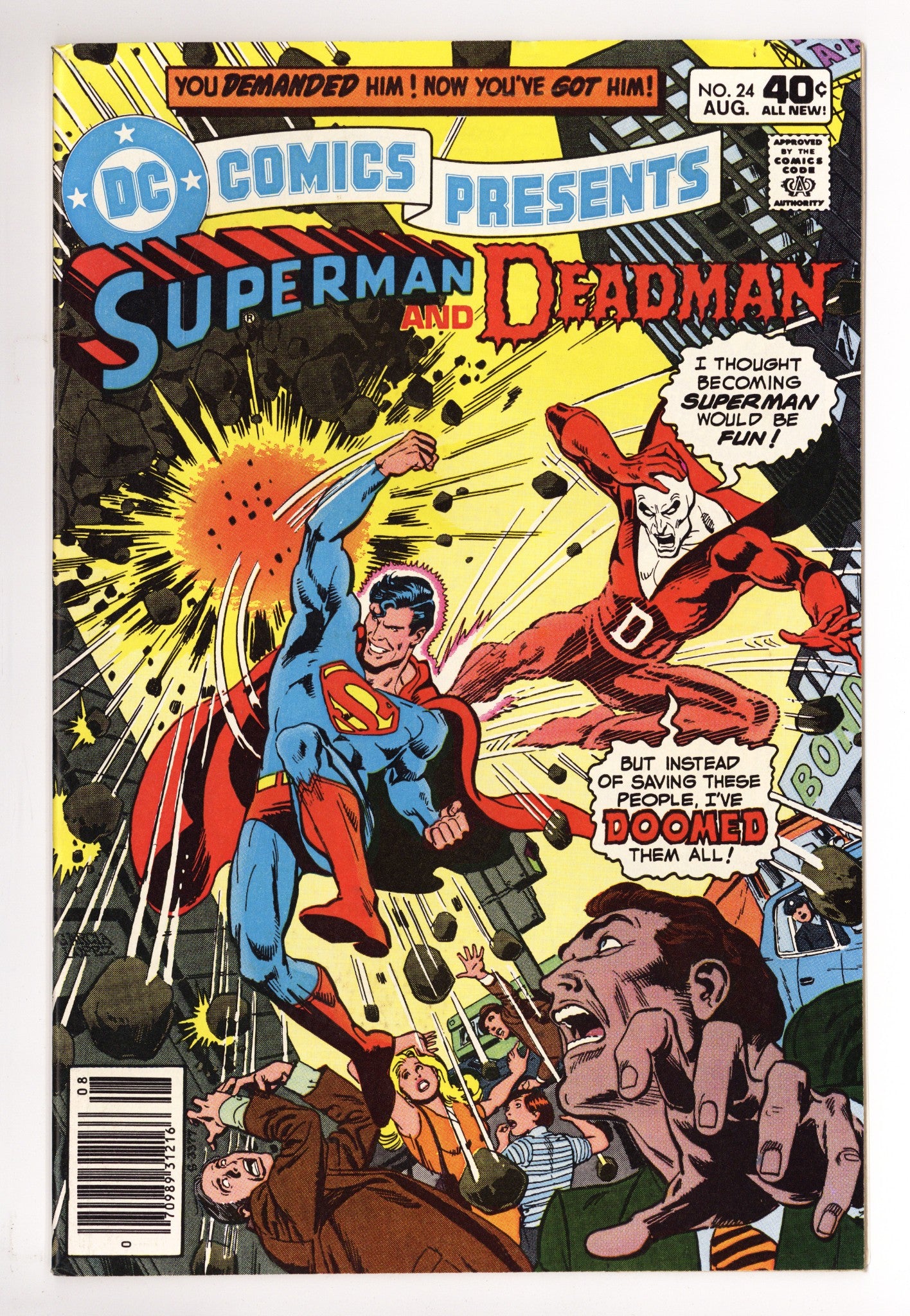 DC Comics Presents Vol 1 24 Mid Grade (1980) 