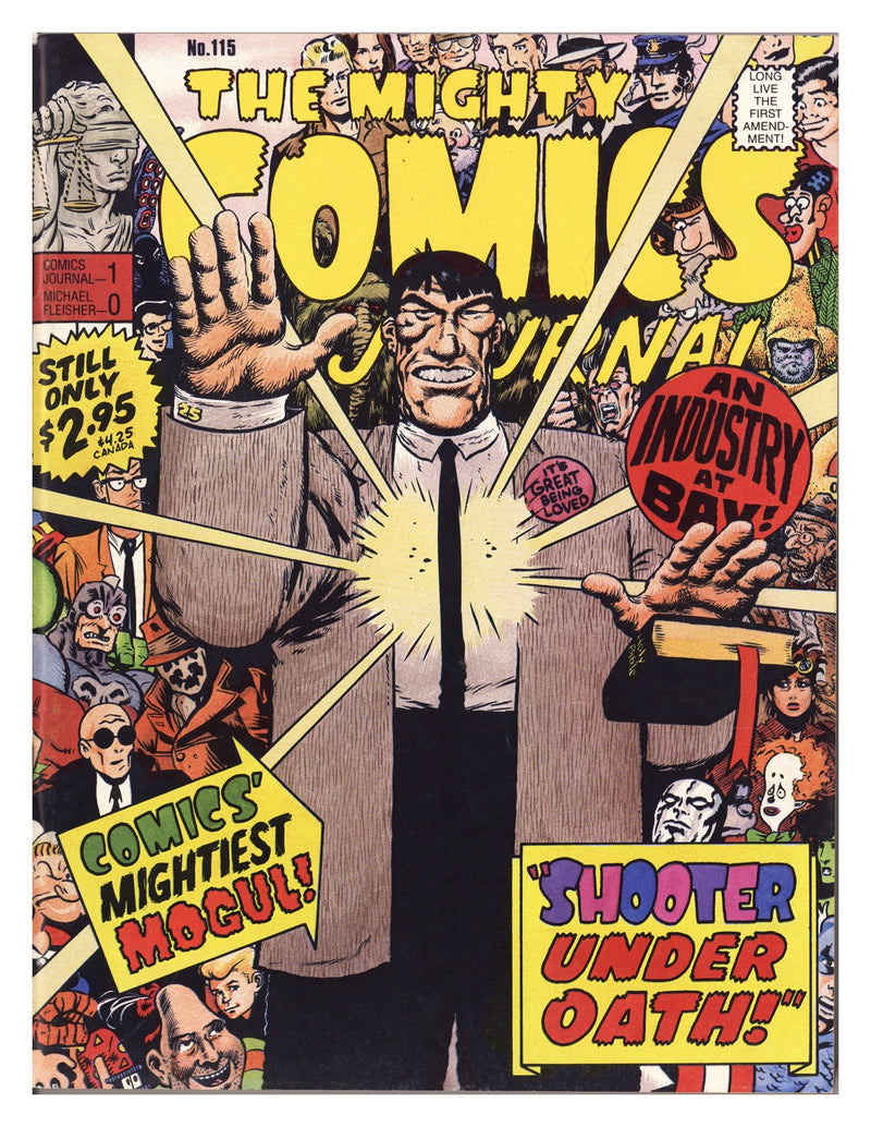 The Comics Journal 115 Low Grade (1987) 