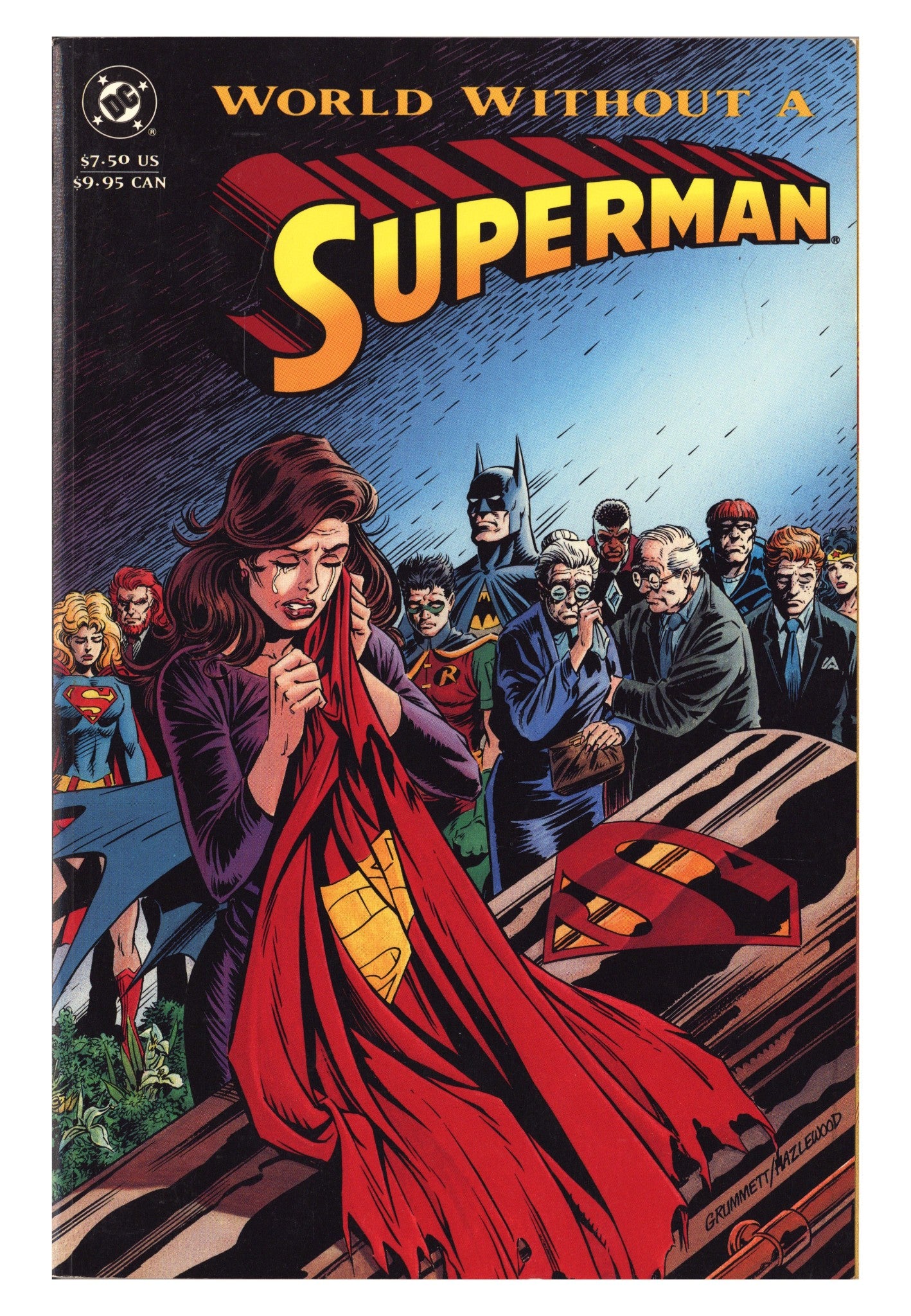 Superman: World without a Superman TPB     Mid Grade   (1993)        
