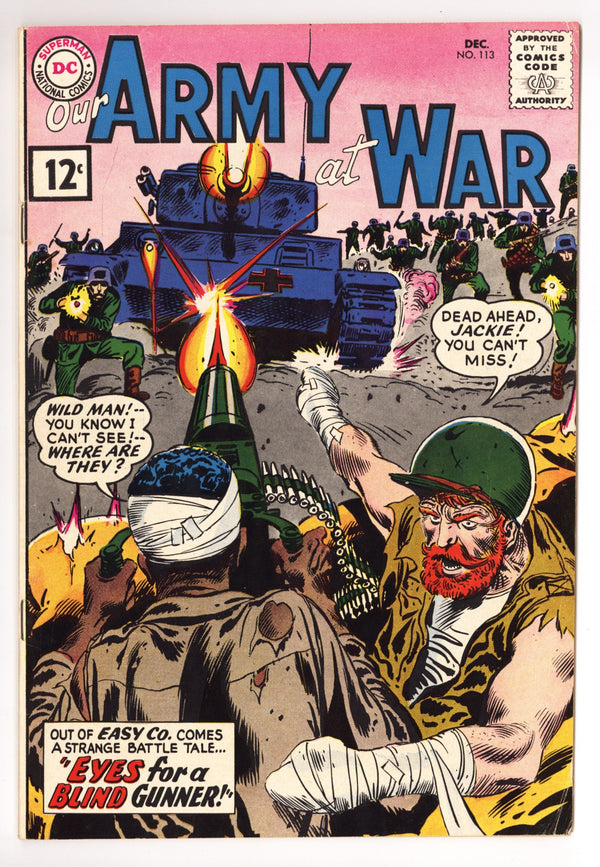 Our Army at War Vol 1 113 FN- (5.5) (1961)