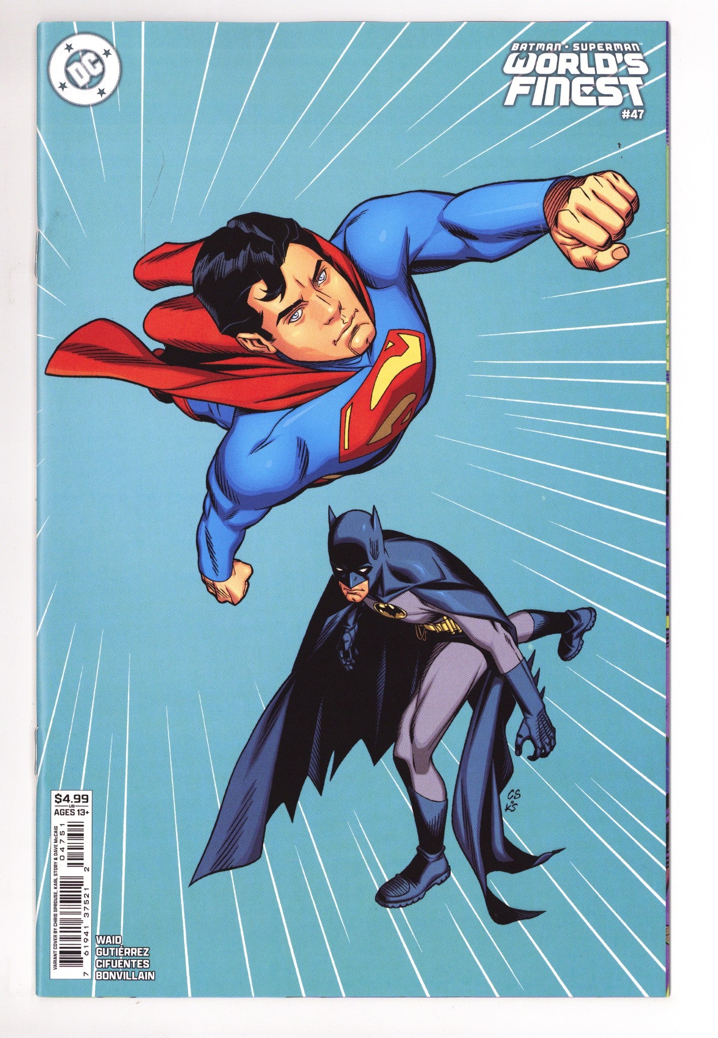 Batman Superman Worlds Finest  47 Sprouse  Variant   (2026)