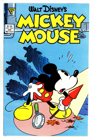 Walt Disney's Mickey Mouse 225 Canadian Variant NM- (1987)