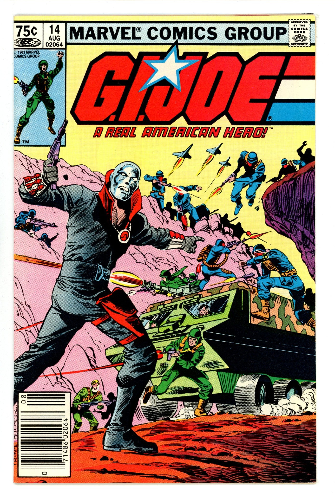 G.I. Joe, A Real American Hero 14 VF- (7.5) (1983) Canadian Price Variant 