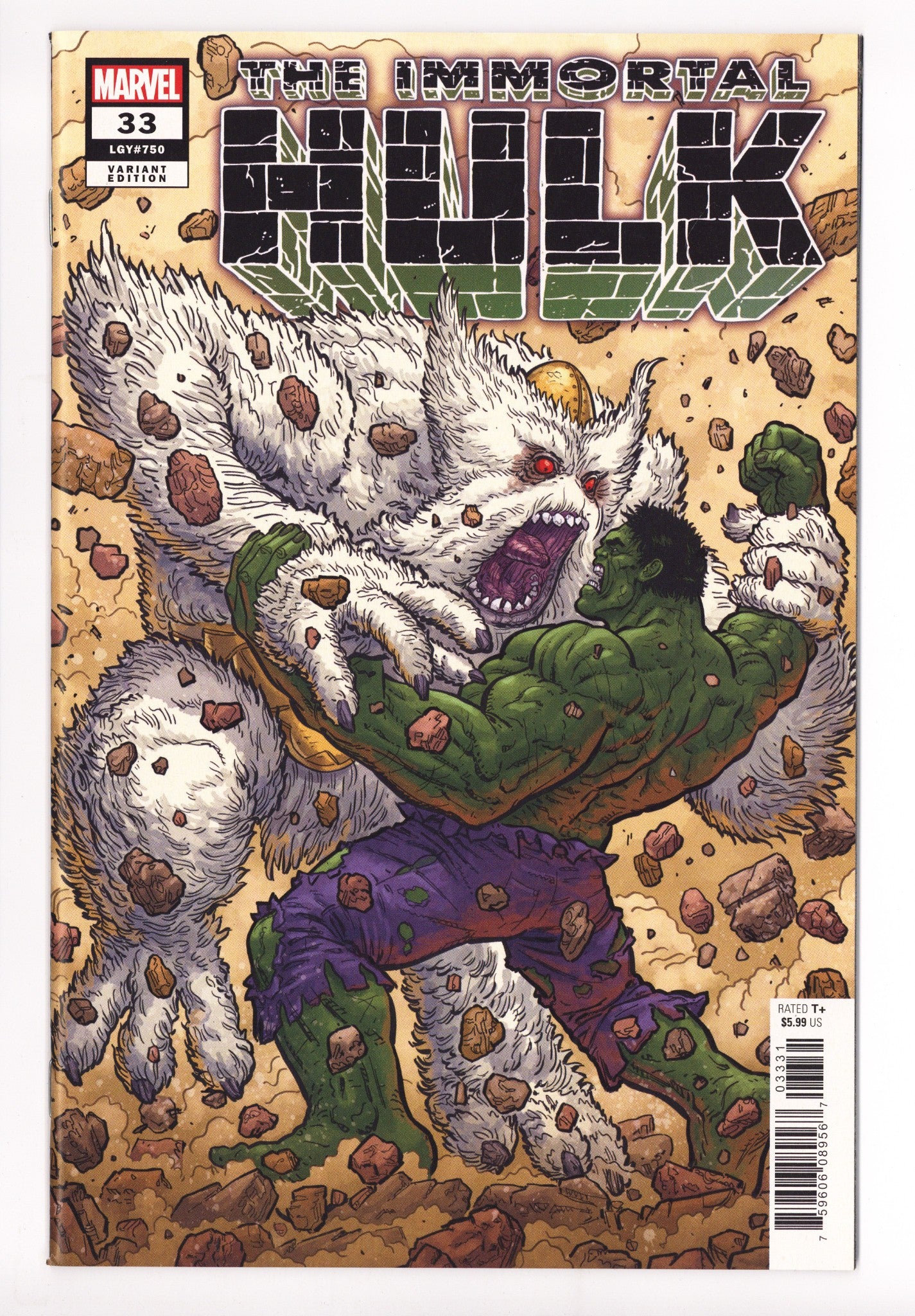 Immortal Hulk 33 High Grade (2020) Skroce Incentive Variant 