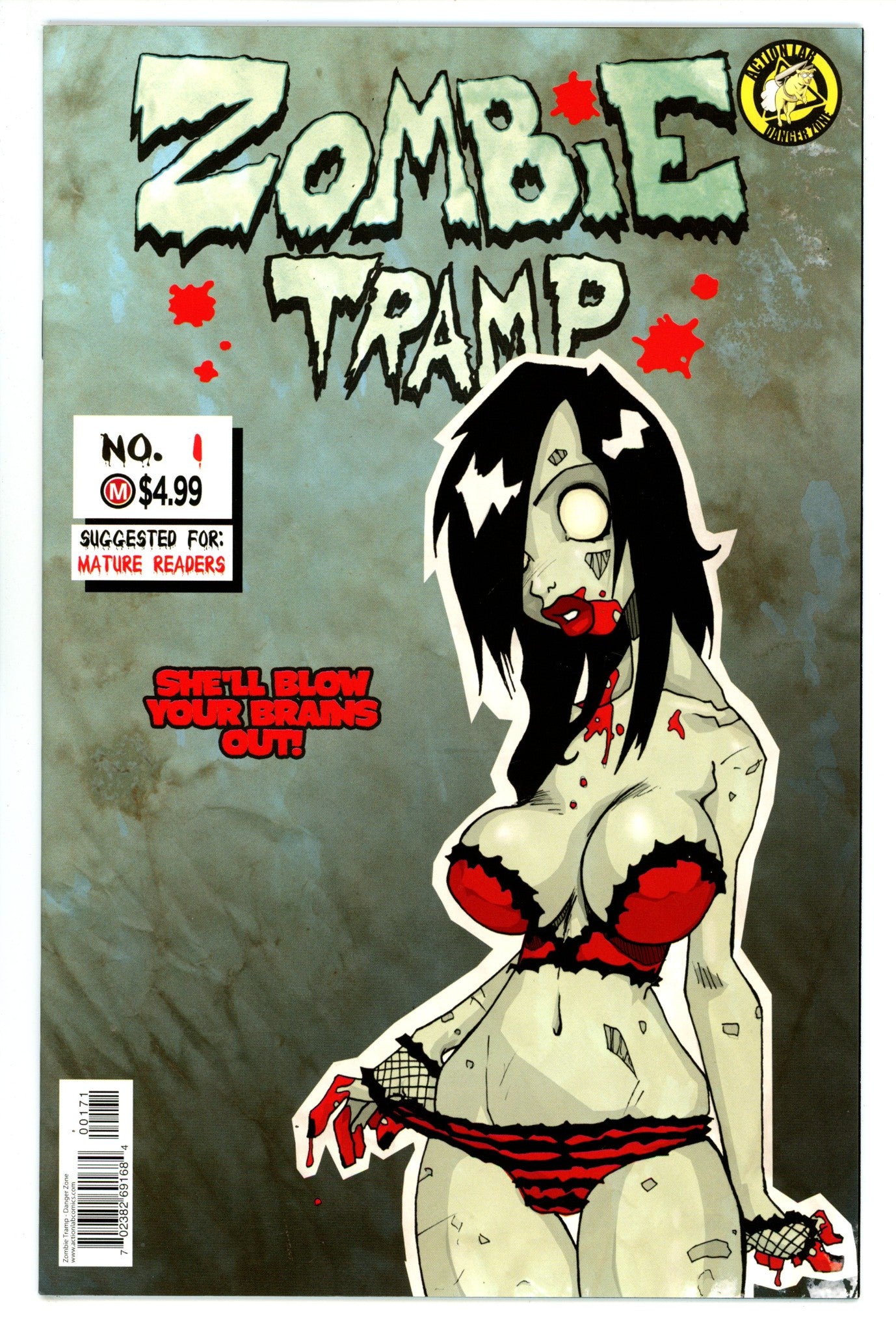 Zombie Tramp Origins 1 VF/NM (9.0) (2017) Replica Variant 