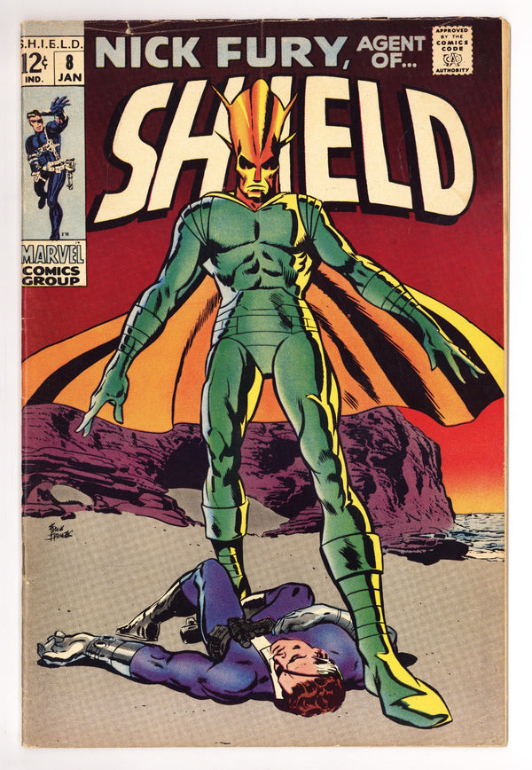 Nick Fury, Agent of SHIELD Vol 1 8 VG/FN (5.0) (1969)