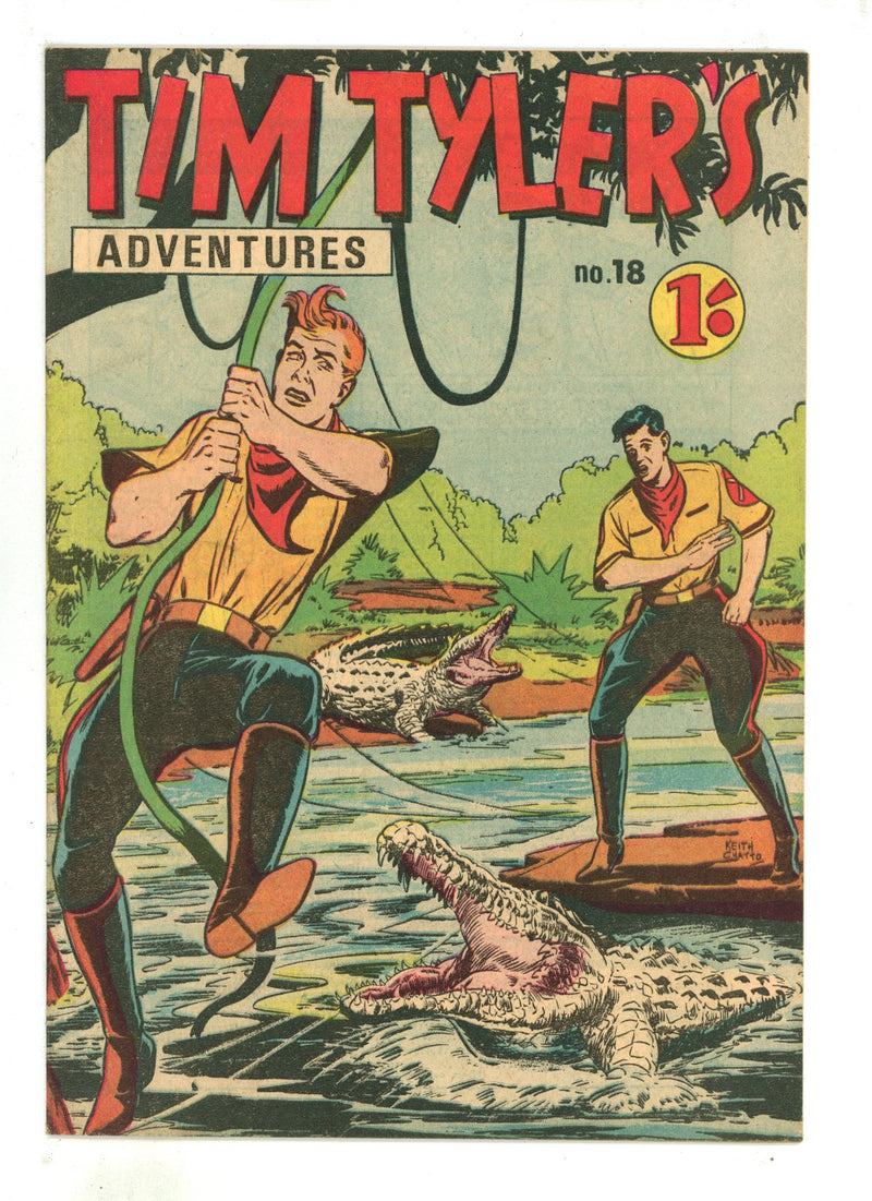 Tim Tyler's Adventures 18 VF- (7.5) (1965) 