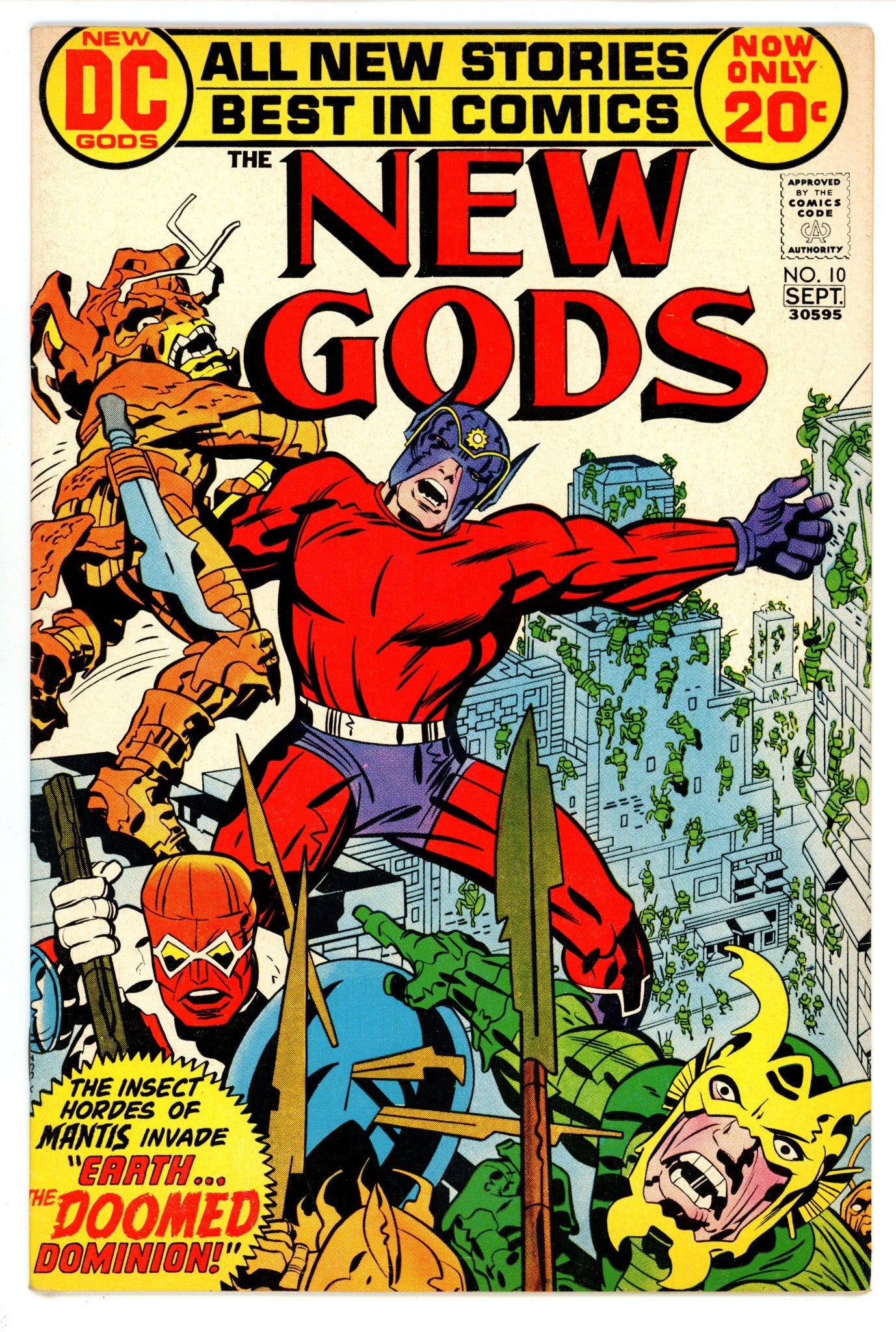 The New Gods Vol 1 10 FN+ (6.5) (1972) 