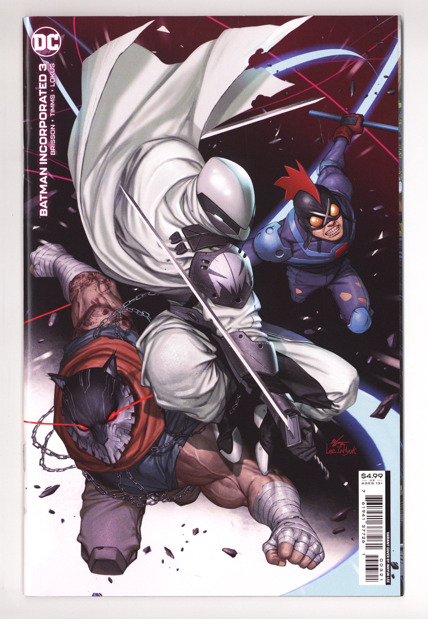Batman Incorporated Vol 3 3 High Grade (2023) Lee Variant 
