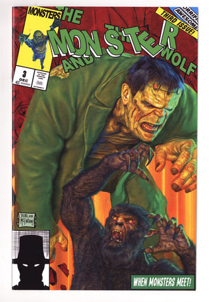 The Monster and The Wolf   3  NM (9.4) /200  (2025) Spears Homage   Exclusive Variant
