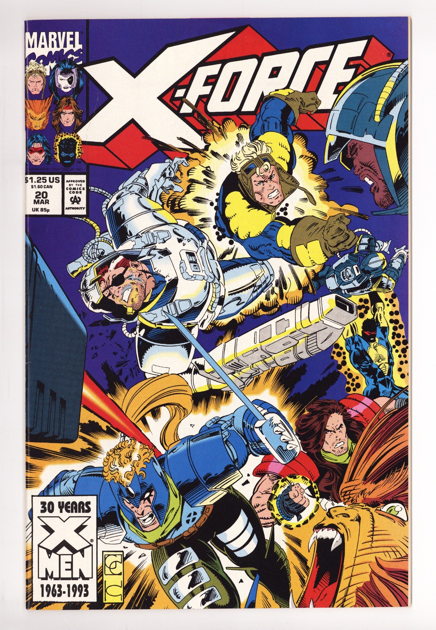 X-Force Vol 1 20 High Grade (1993) 