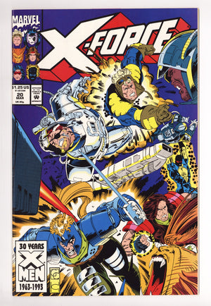 X-Force Vol 1 20 High Grade (1993)