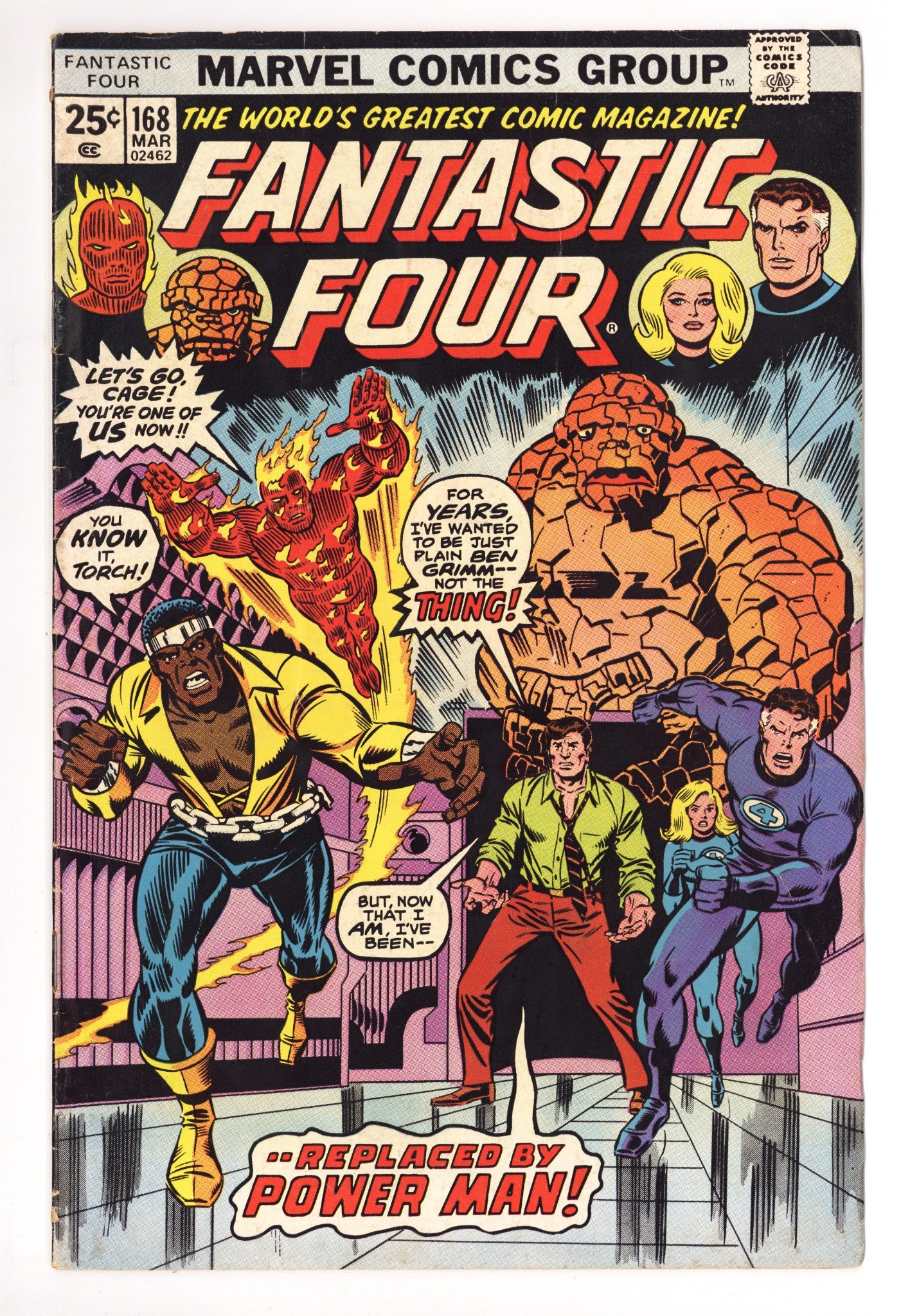 Fantastic Four Vol 1 168 Low Grade (1976) 