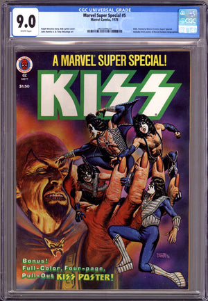 Marvel Super Special   5 CGC 9.0 (VF/NM)   (1978)