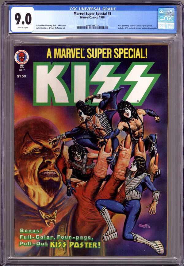 Marvel Super Special 5 CGC 9.0 (VF/NM) (1978)