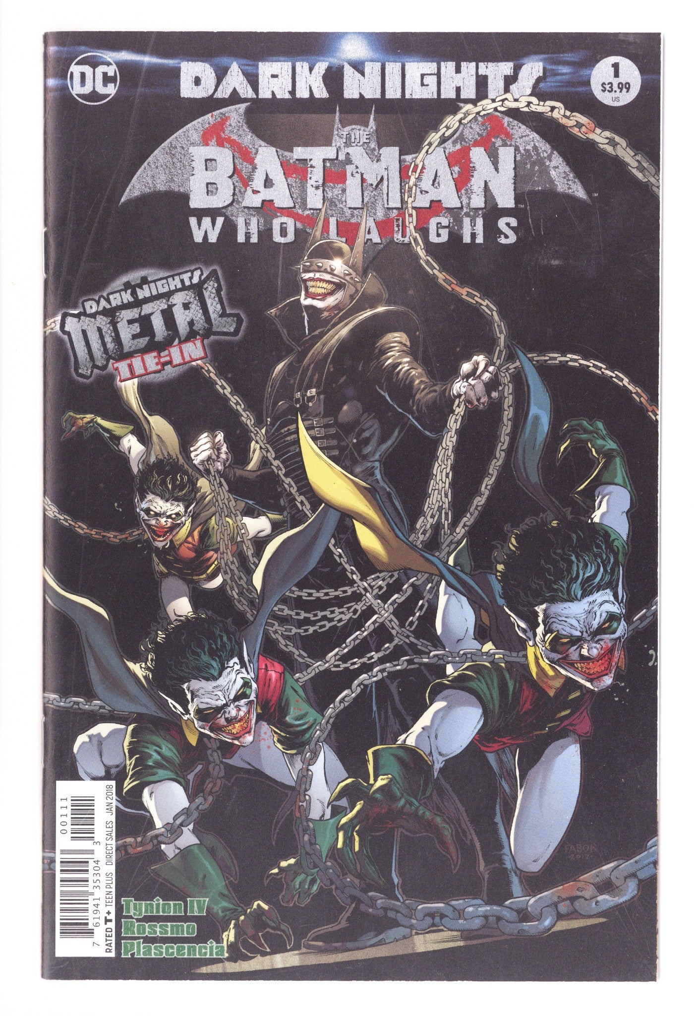 Dark Nights: The Batman Who Laughs   1  NM (9.4)   (2018)        