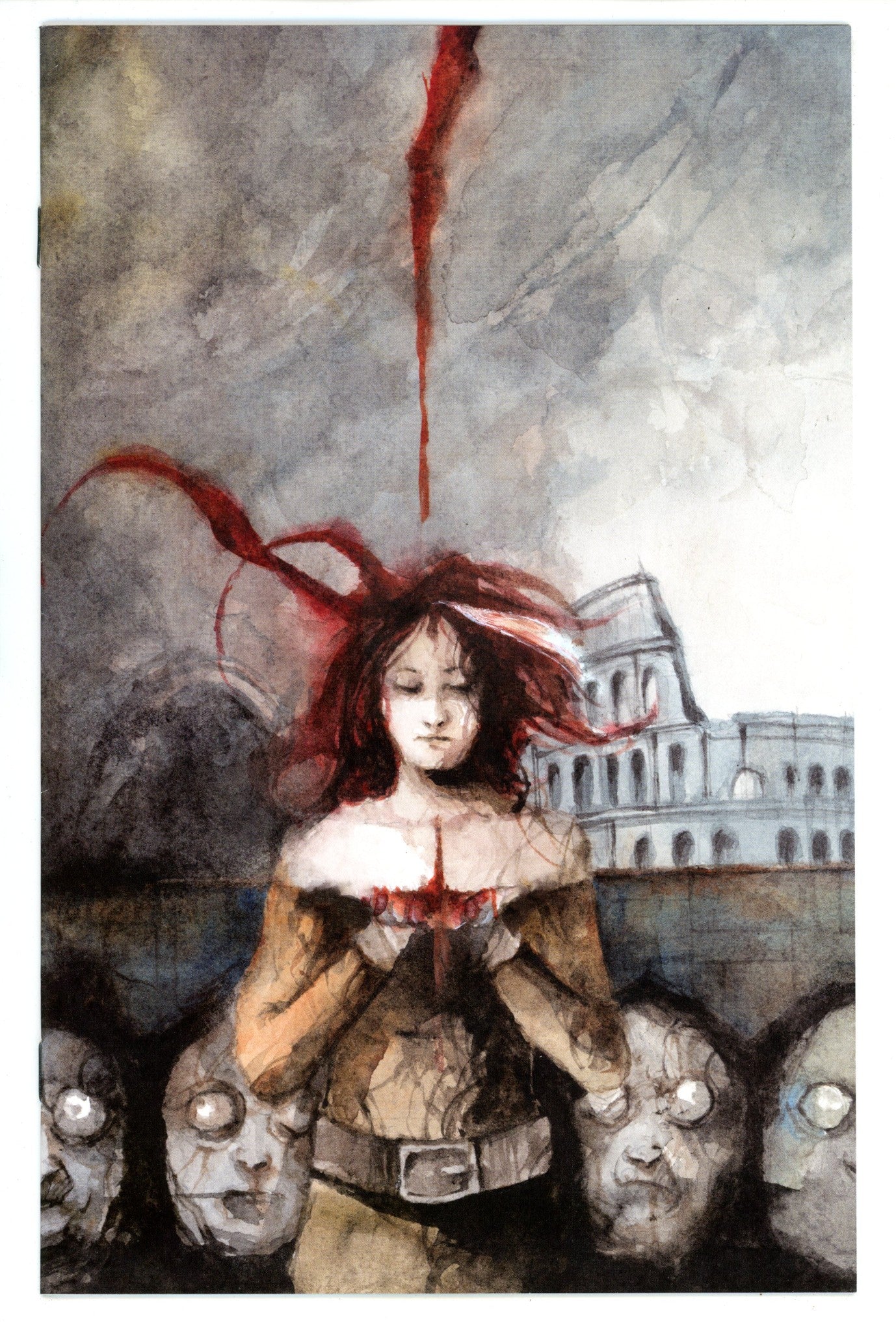 Case Of The Bleeding Wall 1 Serra 2nd Print Virgin Variant (2024)