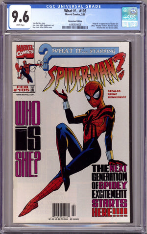 What If...? Vol 2 105 CGC 9.6 (NM+) (1998) Newsstand