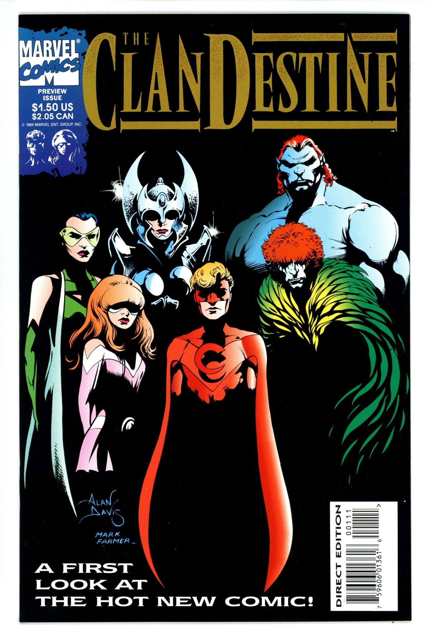 The ClanDestine Preview 1 (1994)