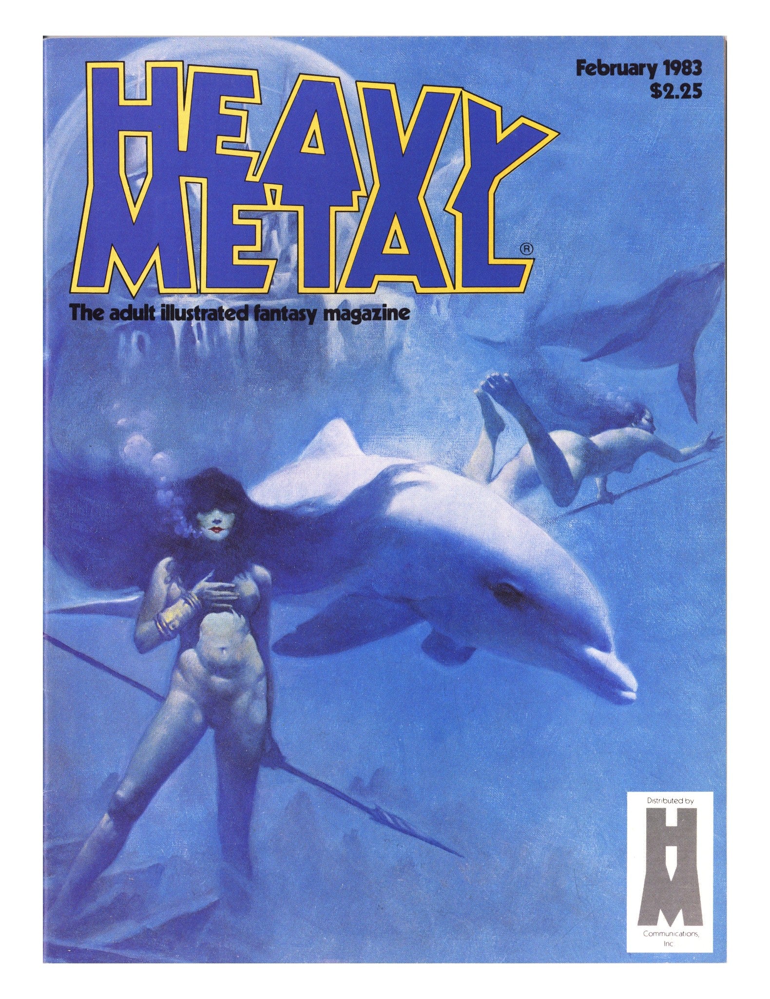 Heavy Metal Magazine Vol 6 11 FN/VF (7.0) (1983) Canadian Price Variant 