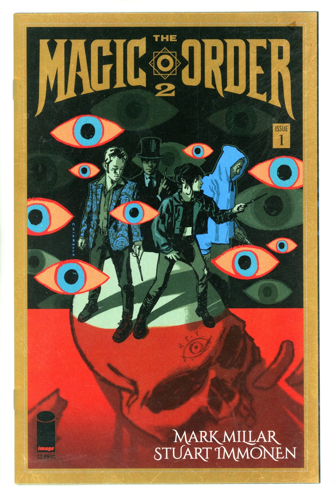The Magic Order 2  1  High Grade  (2021) Gold Foil  Variant  