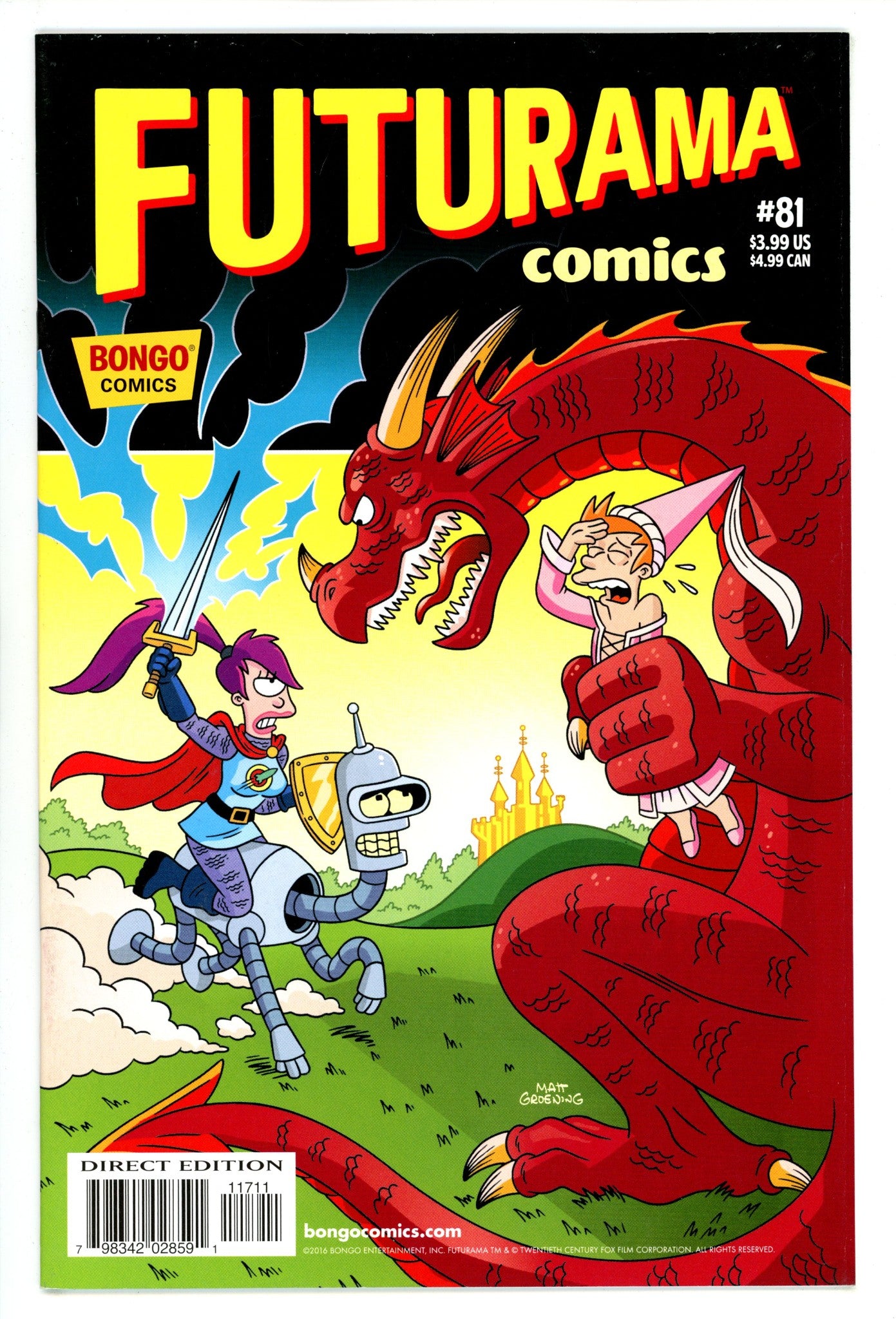 Bongo Comics Presents Futurama Comics 81 VF (8.0) (2016) 