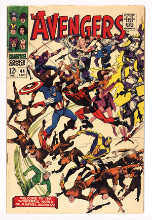 The Avengers Vol 1 44 VG- (3.5) (1967) 