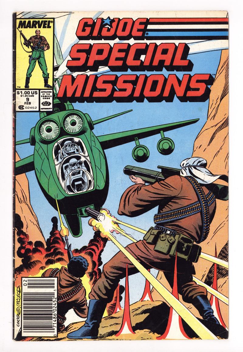 G.I. Joe Special Missions Vol 1 9 Low Grade (1988) Newsstand 
