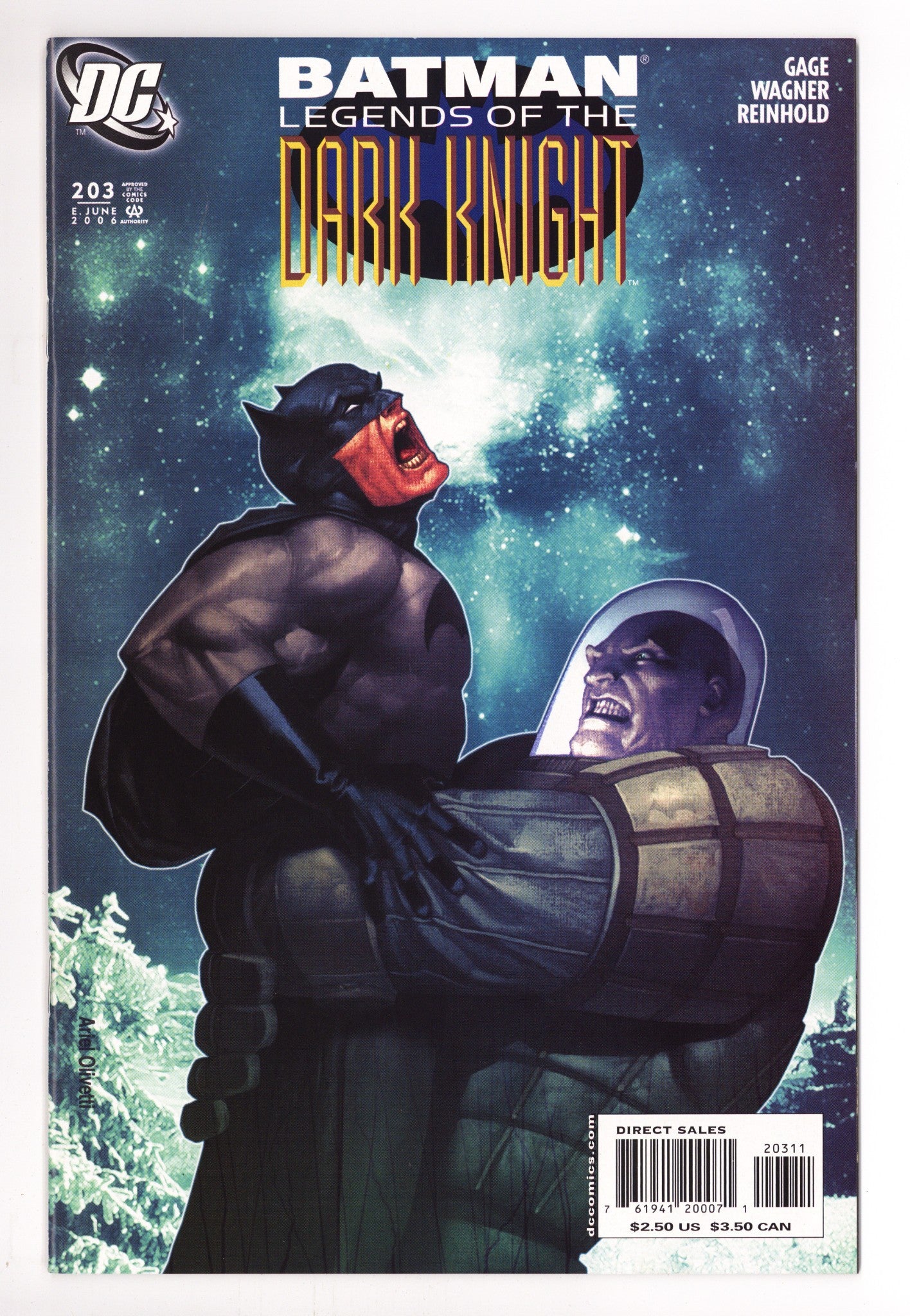 Batman: Legends of the Dark Knight 203 High Grade (2006) 