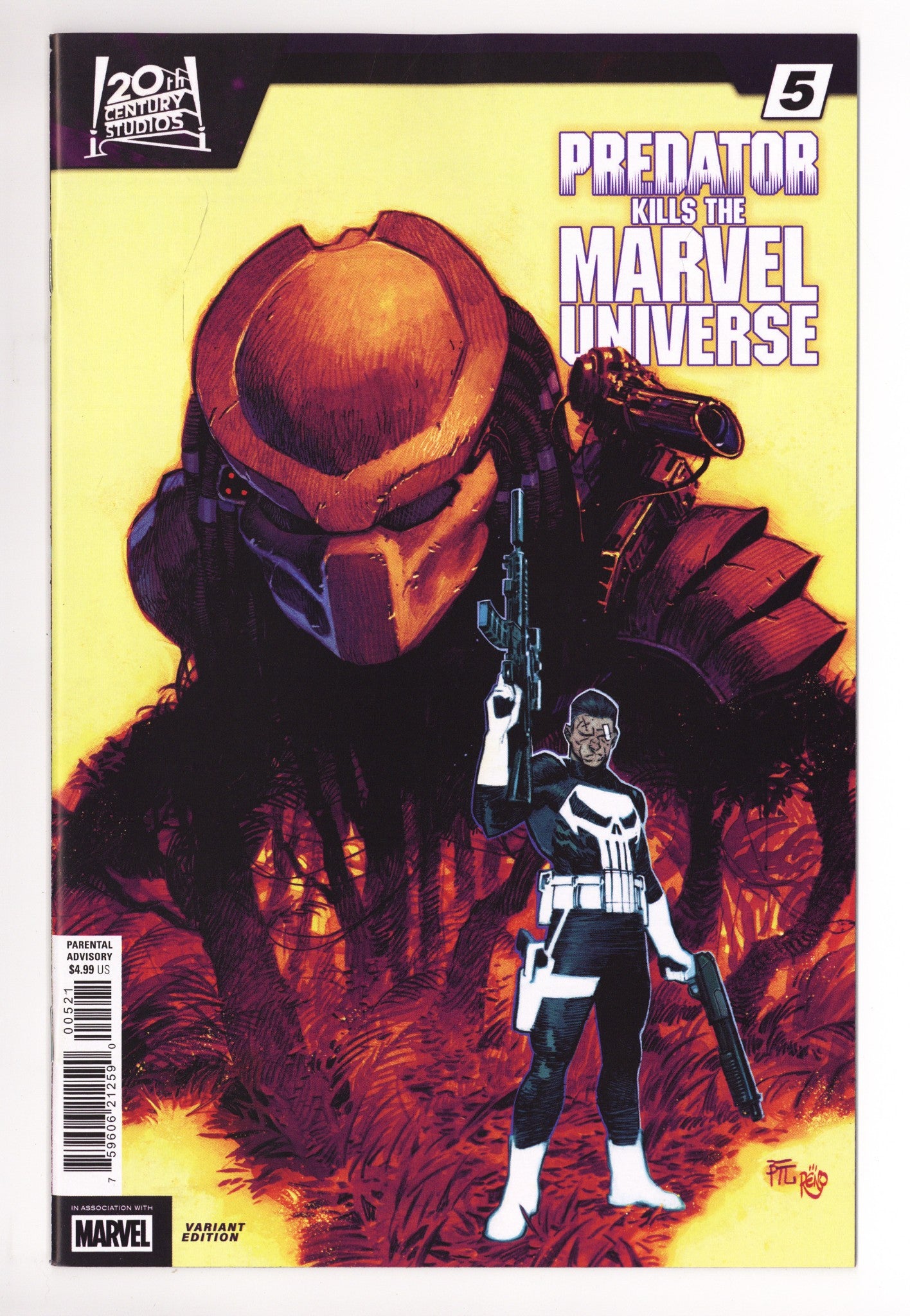 Predator Kills The Marvel Universe 5 Ruan Variant (2025)