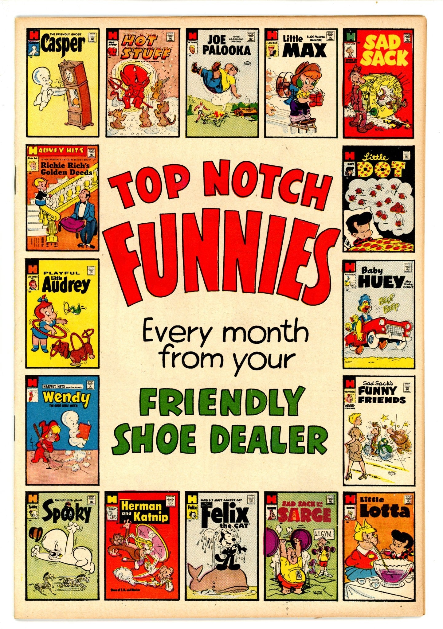 Top Notch Funnies [nn] FN (6.0) Spooky 31 (1959) 