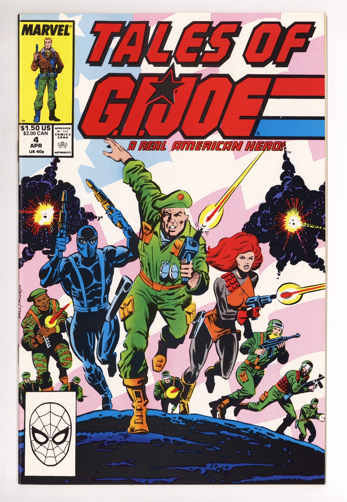 Tales of G.I. Joe 4 Mid Grade (1988) 