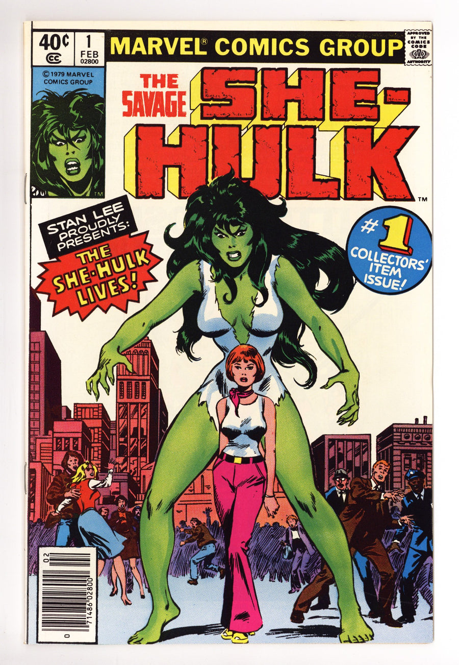 The Savage She-Hulk 1 VF (8.0) (1980) Newsstand 