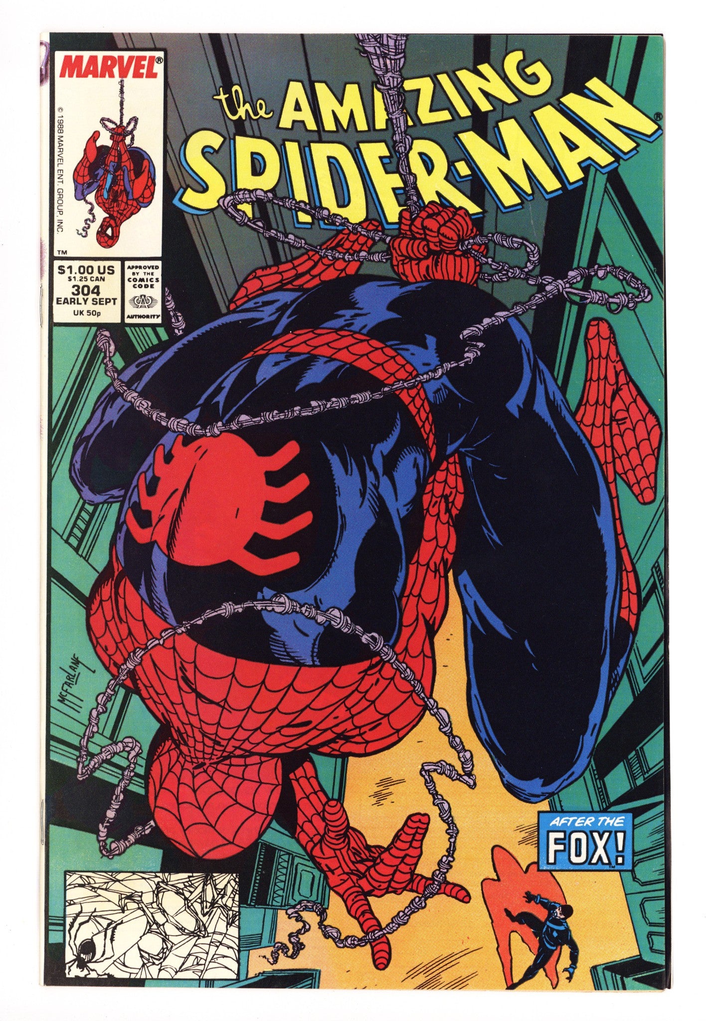 The Amazing Spider-Man Vol 1 304 VF (8.0) (1988) 