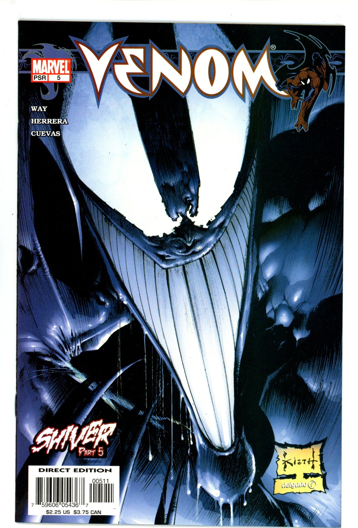 Venom Vol 1 5 NM- (9.2) (2003) 