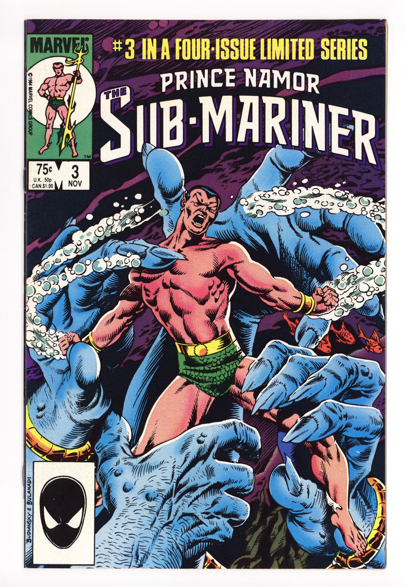Prince Namor, the Sub-Mariner 3 Mid Grade (1984) 