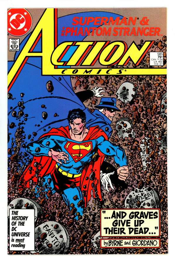 Action Comics Vol 1 585 High Grade (1987)