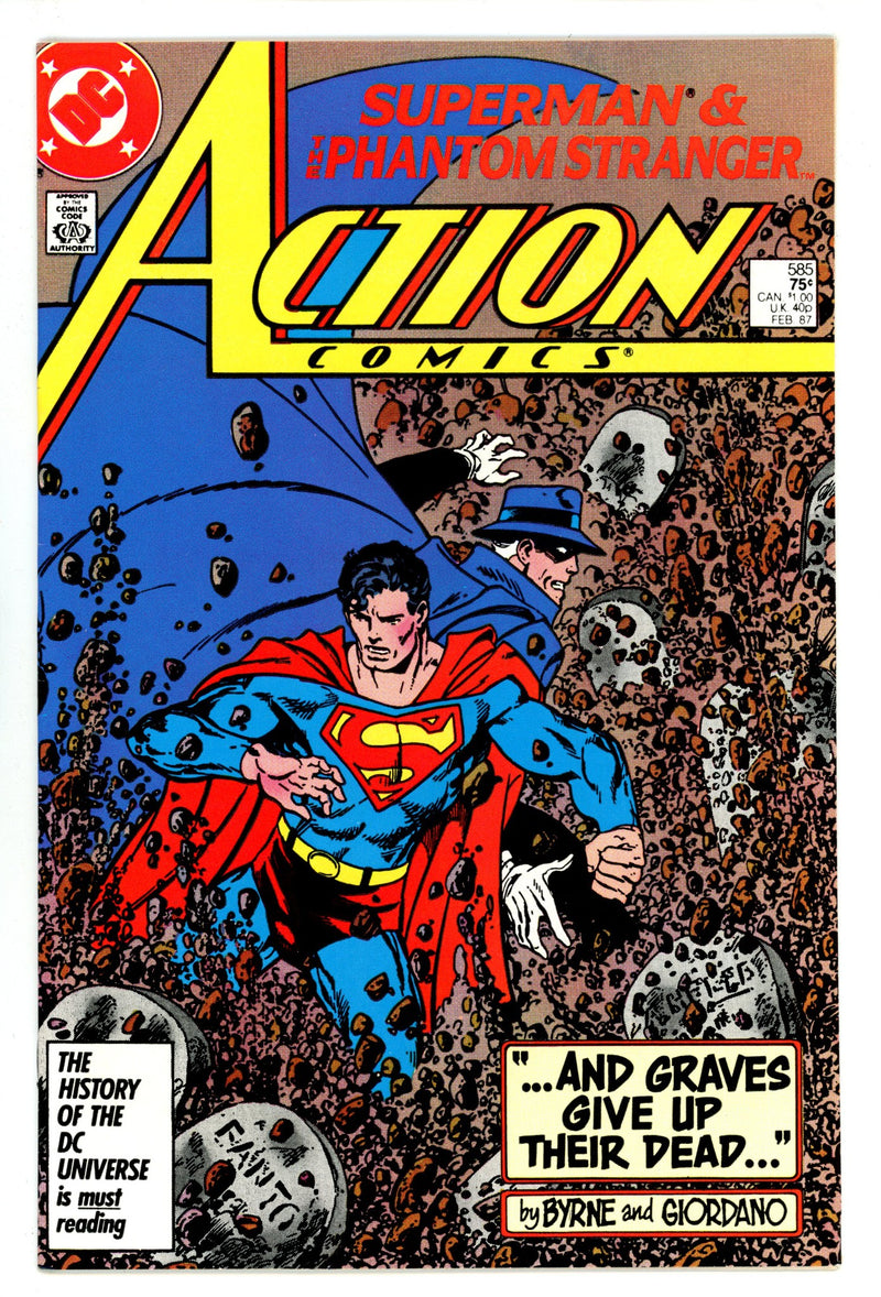 Action Comics Vol 1 585 High Grade (1987) 