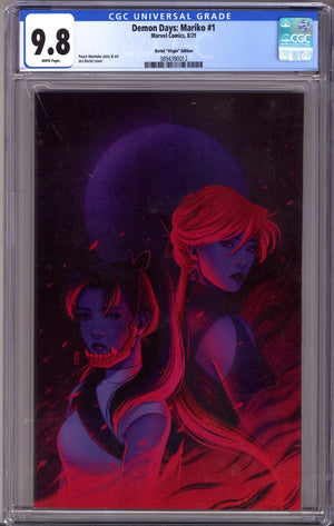 Demon Days Mariko 1 Bartel Virgin Incentive Variant CGC 9.8 (2021)