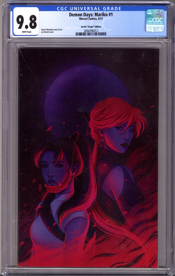 Demon Days Mariko 1 Bartel Virgin Incentive Variant CGC 9.8 (2021)