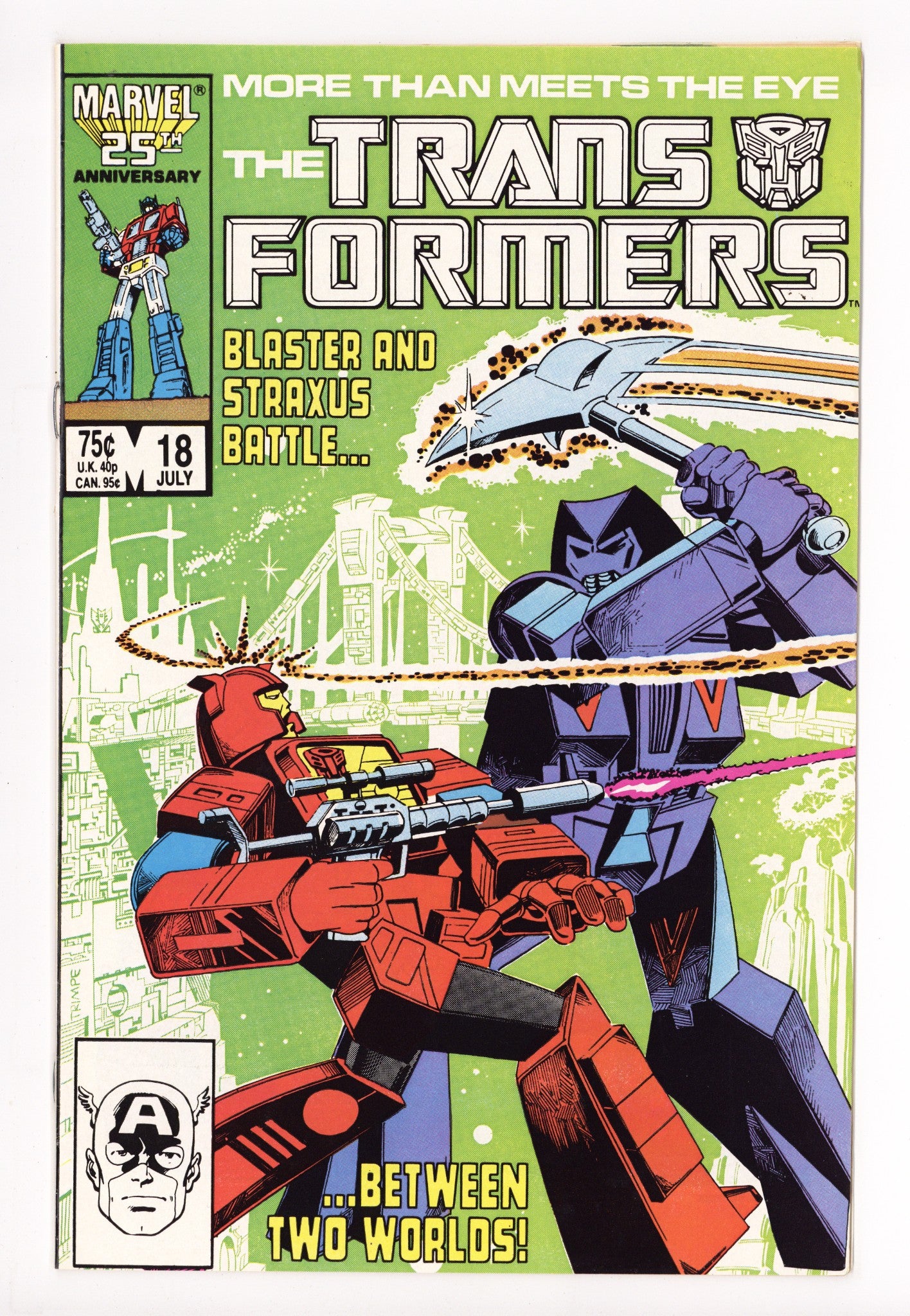 The Transformers 18 Low Grade (1986) 
