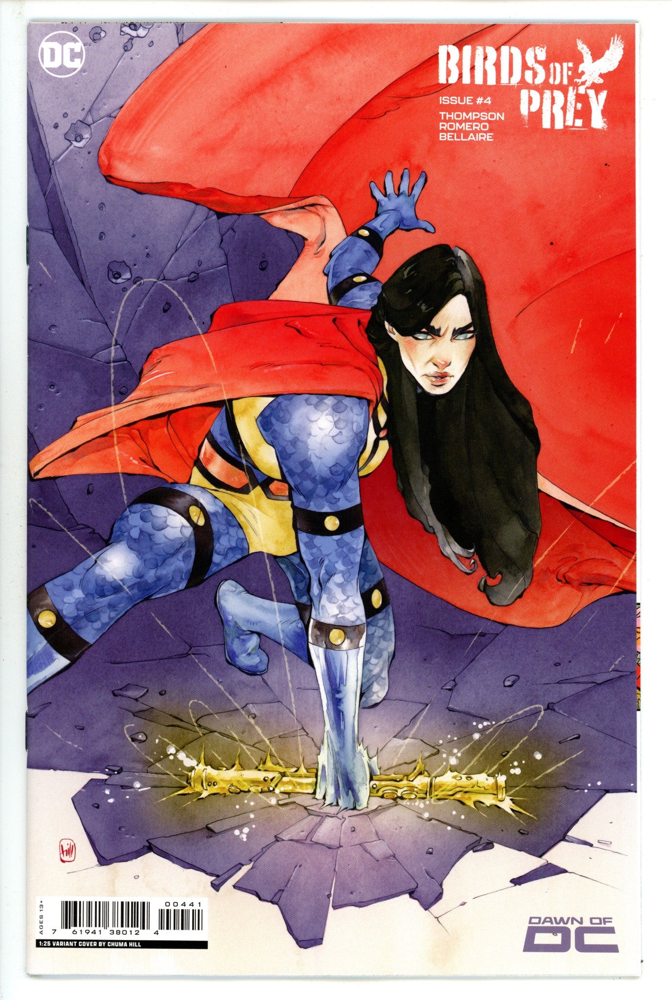 Birds of Prey Vol 5 4 NM (9.4) (2023) Hill Incentive Variant 