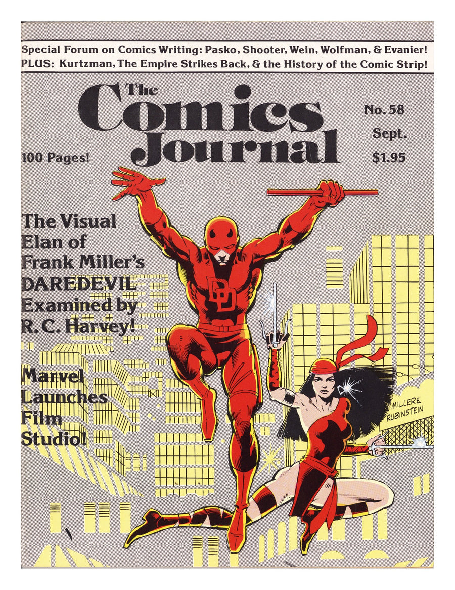 The Comics Journal 58 FN (6.0) (1980) 
