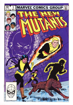 The New Mutants Vol 1 1  NM- (9.2)   (1983)