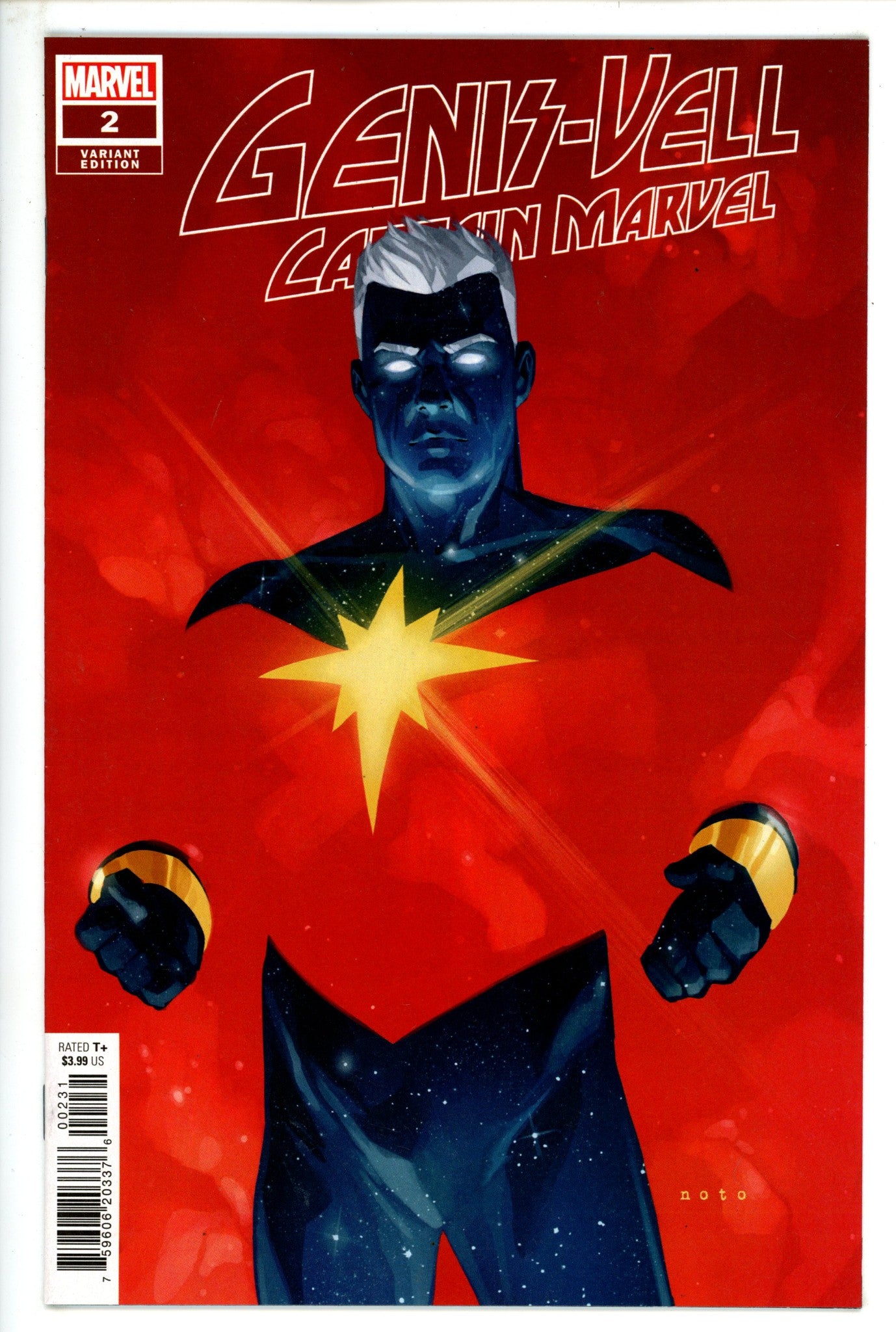 Genis-Vell: Captain Marvel 2 High Grade (2022) Noto Variant 