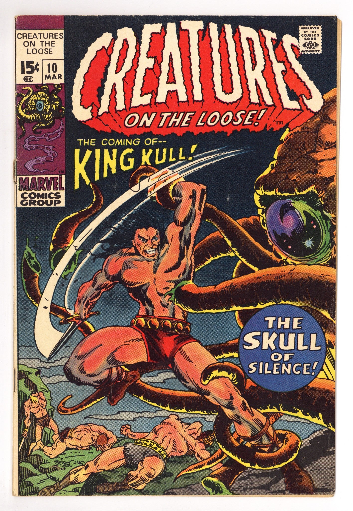 Creatures on the Loose 10 VG- (3.5) (1971) 